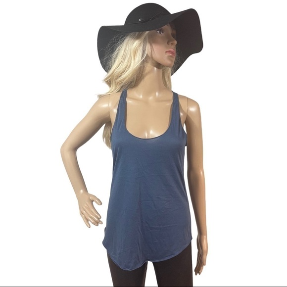 AMERICAN rag blue racer back tank top - Picture 1 of 9
